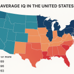 Regional IQ Variations USA