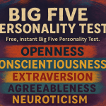 Free Big 5 Personality Test Big Five Personality Test